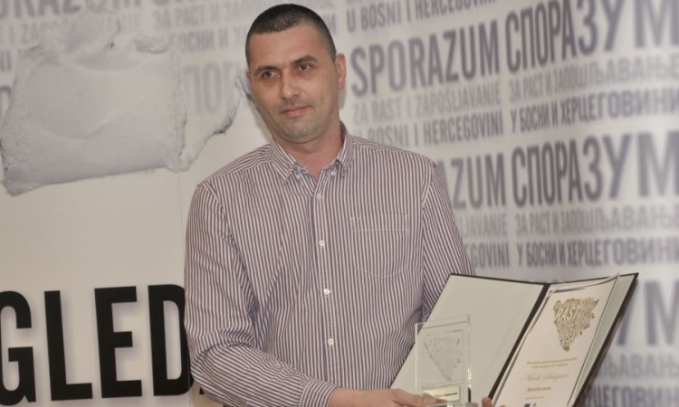 Priznanje novinaru "Nezavisnih novina"
