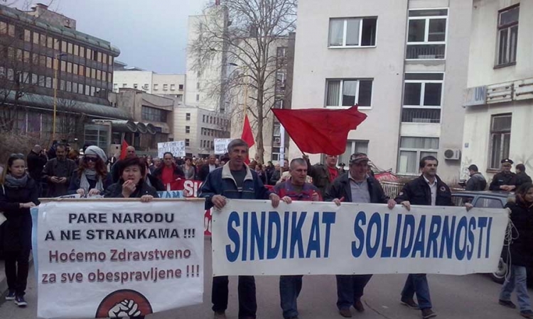 Protesti radnika u Tuzli: Tražimo ostavku Senada Alića