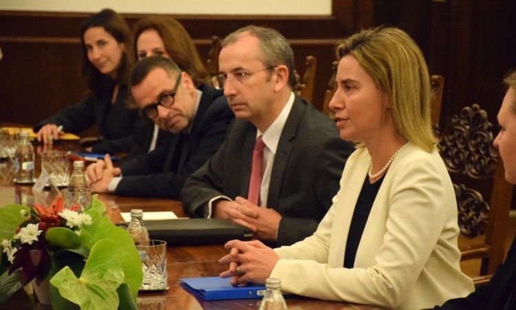 Mogerini počela zvaničnu posjetu Srbiji
