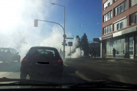 Auto-buktinja u centru Banjaluke
