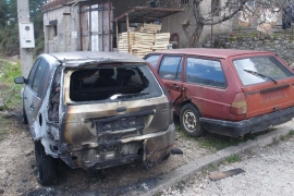 Izgorio automobil medicinske sestre