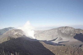 Erupcija vulkana Turialba u Kostarici