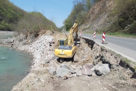 Sanacija magistralnog puta Banjaluka - Čelinac