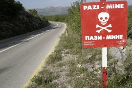 Uništene dvije protivpješadijske mine