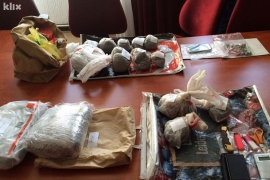 Zaplijenjena droga vrijedna 40.000 KM