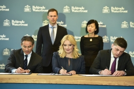 Potpisan ugovor za "Beograd na vodi" vrijedan 3,5 milijarde evra