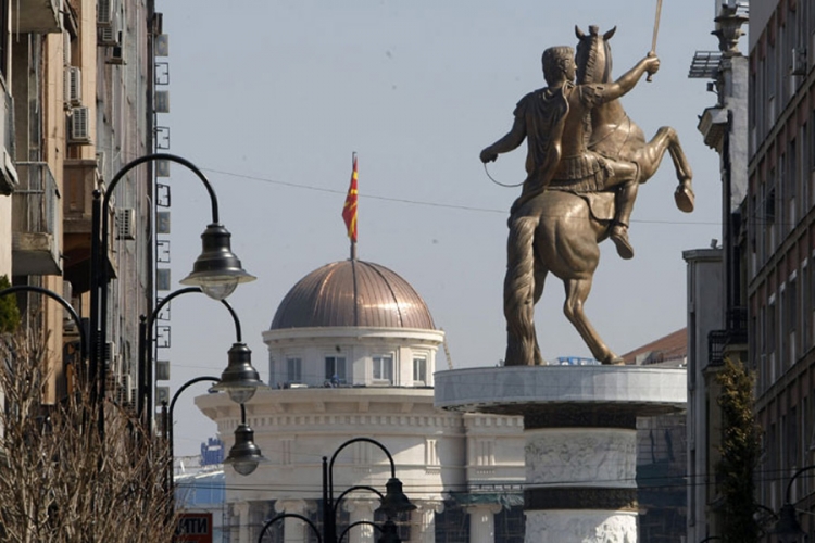 Zatišje tokom uskršnjih praznika u Skoplju