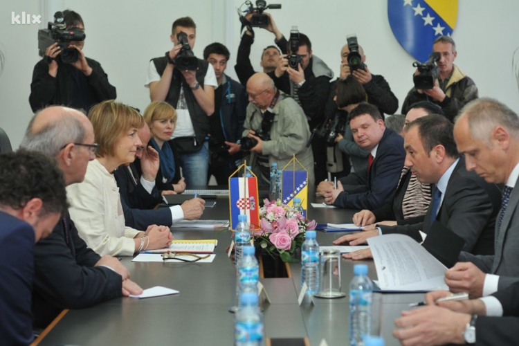 Vesna Pusić u posjeti BiH