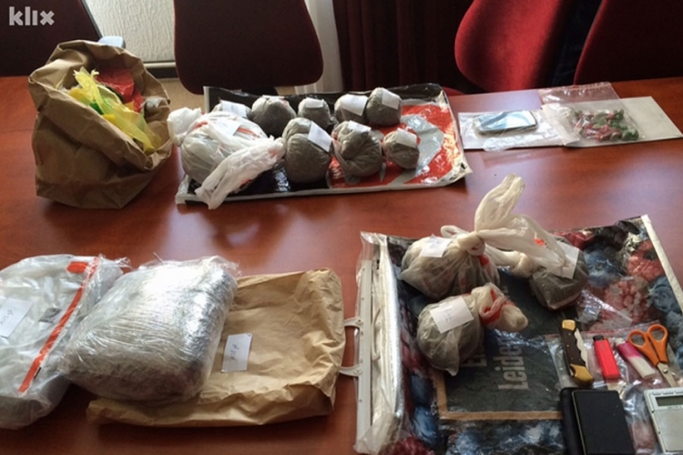 Zaplijenjena droga vrijedna 40.000 KM