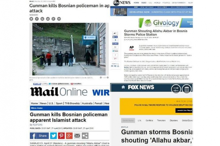 Svjetski mediji o terorističkom napadu u Zvorniku