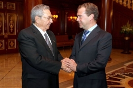 Sastanak Medvedev - Kastro