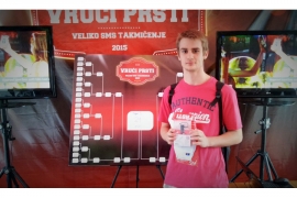 Dobojlija Marko Đurić četvrti finalista takmičenja "Vrući prsti"