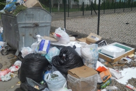 Pored kontejnera niču divlje deponije