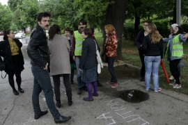 Građani Sarajeva podržali proteste u Makedoniji   