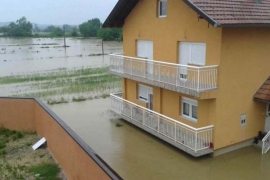 Pod vodom domaćinstva kod Doboja 