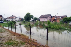 Opada nivo Une i Sane