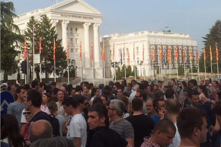 Protesti u Skoplju i Strumici