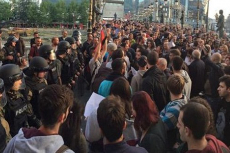 Počeli novi protesti u Skoplju