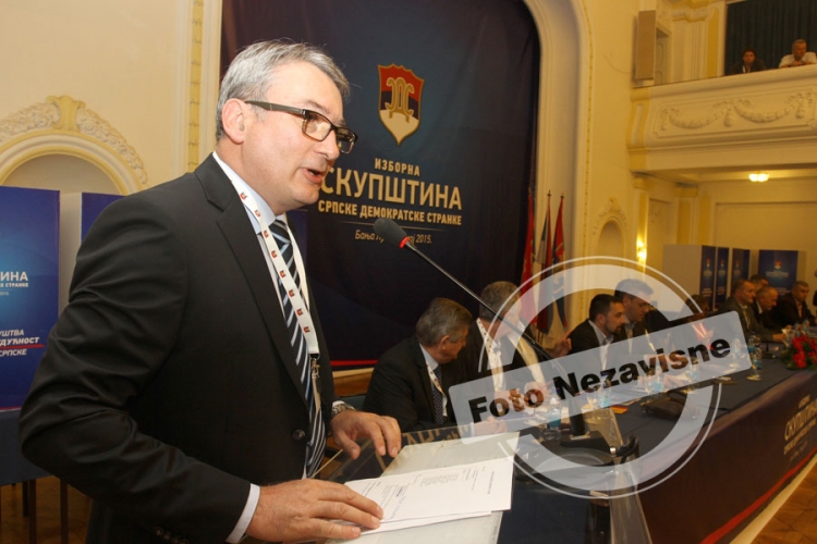 Bosić ponovo izabran za predsjednika SDS-a