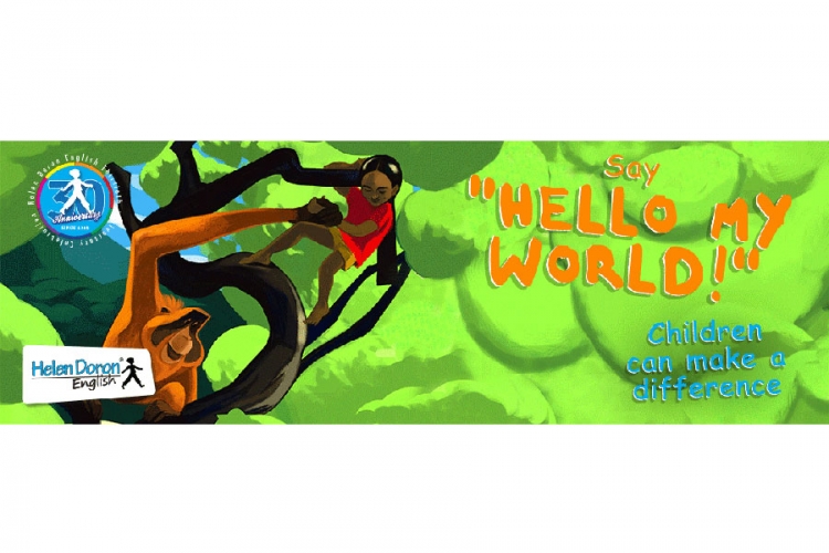 Djeca iz 34 zemlje širom svijeta se udružuju da kažu "Hello My World"