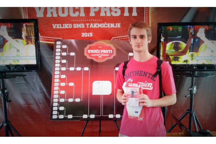 Dobojlija Marko Đurić četvrti finalista takmičenja "Vrući prsti"