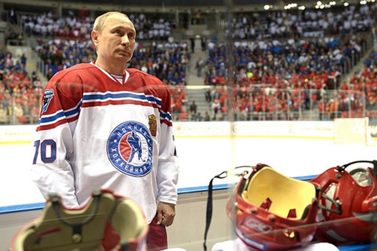 U revijalnoj utakmici NHL-a Putin postigao osam pogodaka