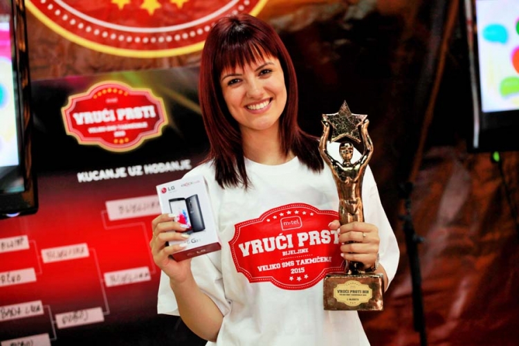 Milica Pustivuk apsolutni pobjednik takmičenja "Vrući prsti"