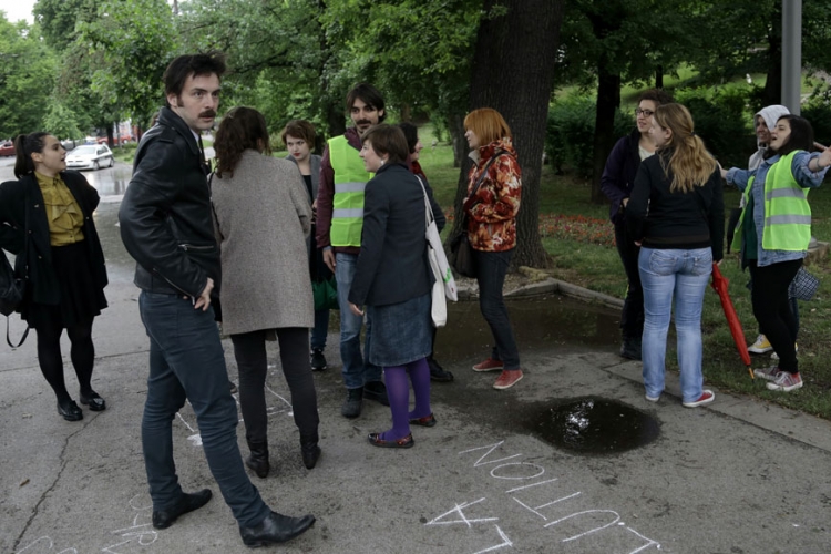 Građani Sarajeva podržali proteste u Makedoniji   