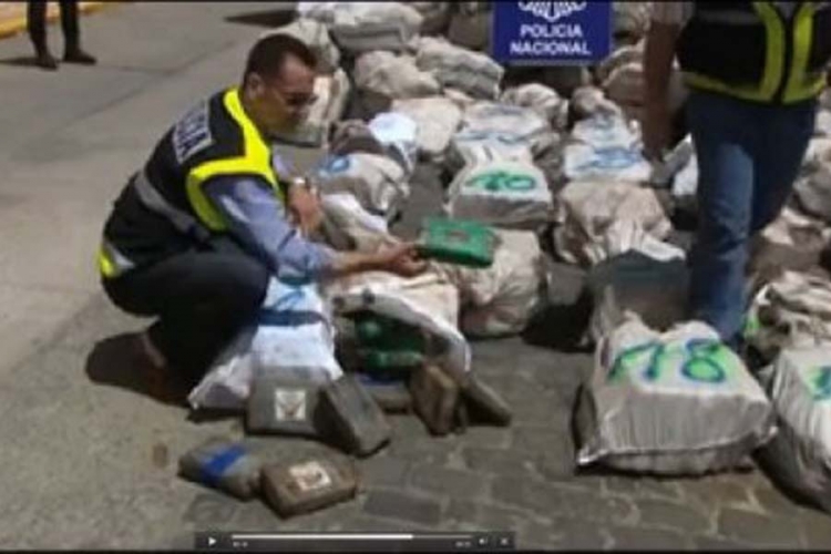 Operacija na Atlantiku, zaplijenjene još dvije tone droge