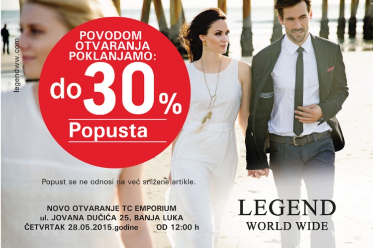 Legend World Wide na novoj lokaciji u Banjaluci