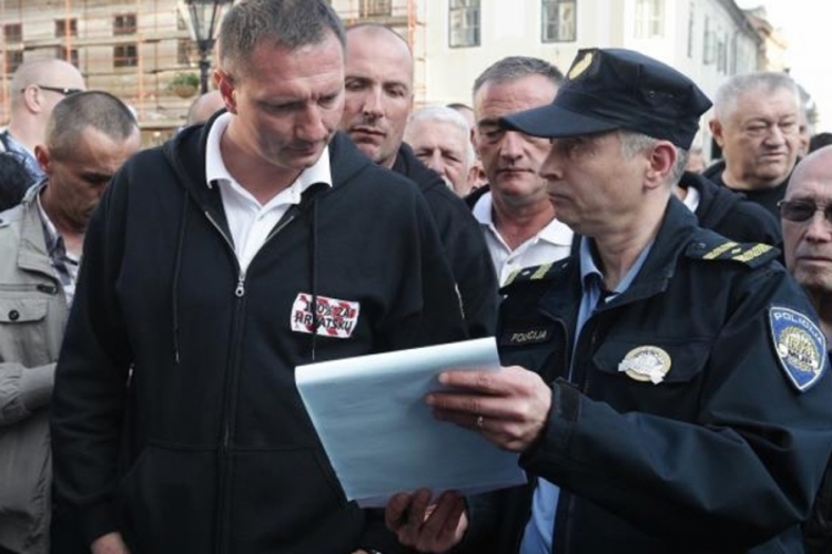 Policija blokirala Markov trg u Zagrebu