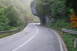 Od danas do 5. juna jednom trakom u kanjonu Tijesno