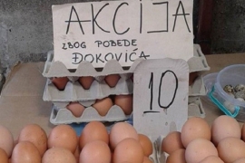 Đoković pojeftinio jaja