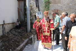 Osveštani temelji kapele