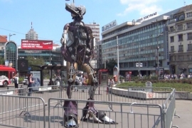 "Transformersi" u centru Beograda