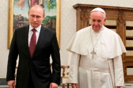 Putin se sutra sastaje sa papom Franjom