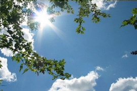 Danas sunčano i toplo, popodne ponegdje pljuskovi