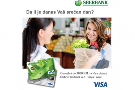 "Da li je danas Vaš srećan dan?" - nagradna igra Sberbank 
