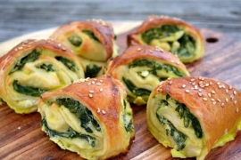 "Kupus" kifle sa špinatom