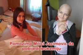 Pomozimo Milici Jaćimović da pobijedi leukemiju