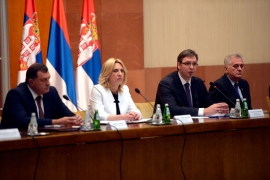 U Beogradu počeo sastanak najviših zvaničnika Srpske i Srbije (VIDEO)