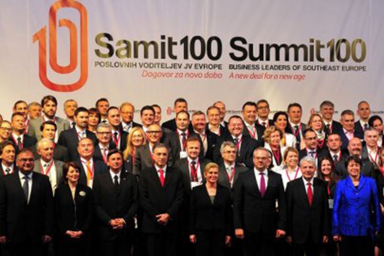 Drugi dan Samita 100 lidera u Portorožu