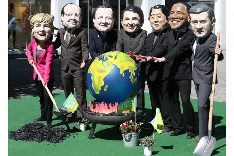 Protesti pred početak samita G7