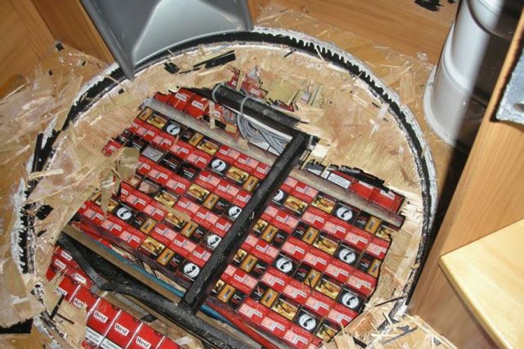 Zaplijenjeno 460.800 cigareta