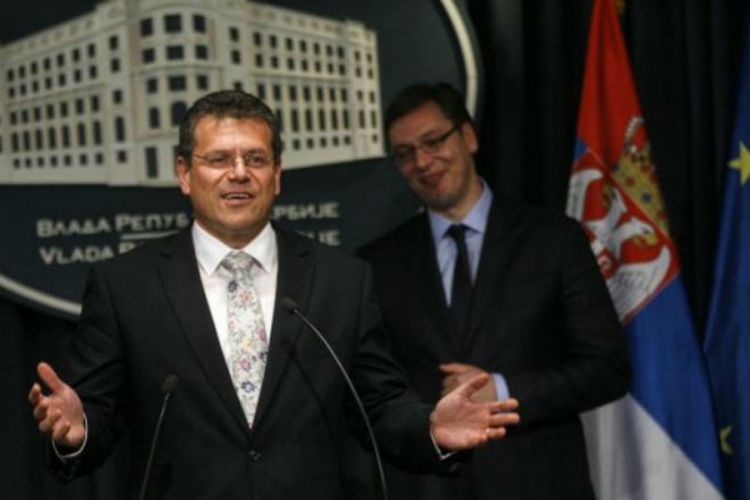 Šefčovič: Za EU prioritet bugarsko-srpska gasna interkonekcija