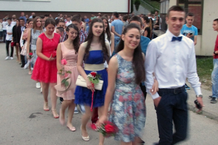 Proslava male mature u Srebrenici