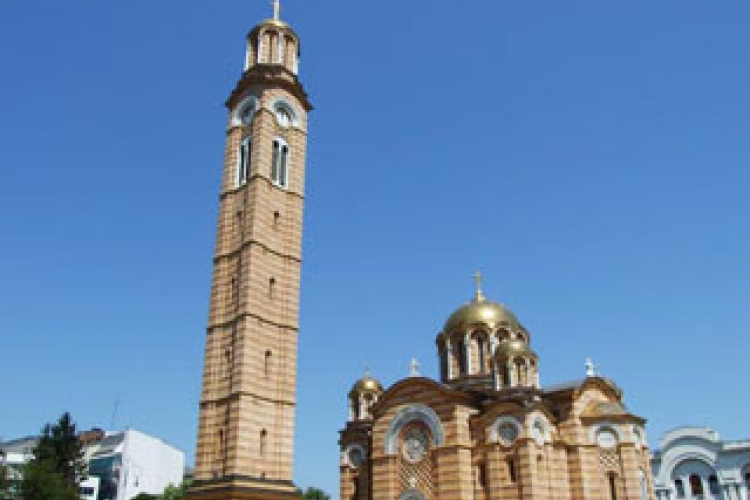 Banjaluka: Svečani doček ikone Presvete Trojice