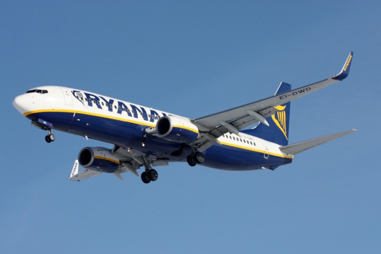 Lažna uzbuna u avionu "Rajanera" u Poljskoj