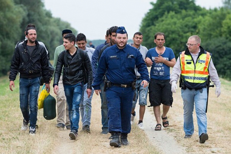 Mađarska: Privedeno 1.200 migranata za 24 časa