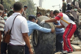 U padu vojnog aviona u Indoneziji poginule 142 osobe